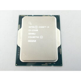 【中古】Intel Core i3-13100(3.4GHz) Bulk LGA1700/4C(P:4C/E:0C)/8T/L3 12M/UHD 730/PBP60W【DS秋葉】保証期間1週間
