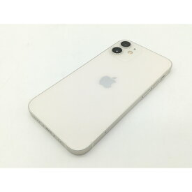 【中古】Apple SoftBank 【SIMロック解除済み】 iPhone 12 mini 128GB ホワイト MGDM3J/A【吉祥寺南口】保証期間1ヶ月【ランクA】