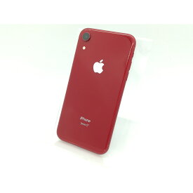 【中古】Apple au 【SIMロック解除済み】 iPhone XR 64GB (PRODUCT)RED MT062J/A【吉祥寺南口】保証期間1ヶ月【ランクC】