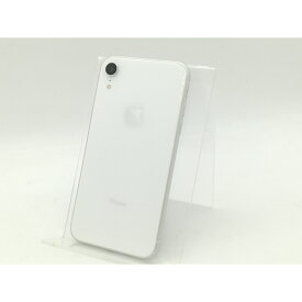 【中古】Apple au 【SIMロック解除済み】 iPhone XR 64GB ホワイト MT032J/A【吉祥寺南口】保証期間1ヶ月【ランクA】