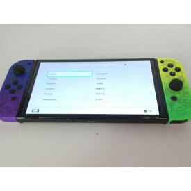 【中古】Nintendo Switch 本体 (有機ELモデル) HEG-S-KCAAA スプラトゥーン3エディション【大宮東口】保証期間1ヶ月【ランクA】