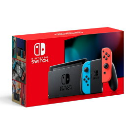 【未使用】Nintendo Switch 本体 Joy-Con(L) ネオンブルー/(R) ネオンレッド HAD-S-KABAA 【2019年8月】【新橋烏森通り】保証期間3ヶ月
