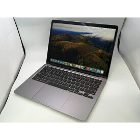 【中古】Apple MacBook Air 13インチ CTO (M1・2020) スペースグレイ Apple M1(CPU:8C/GPU:8C)/16G/1T【大阪堂島】保証期間1ヶ月【ランクB】