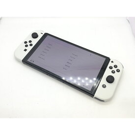 【中古】Nintendo Switch 本体 (有機ELモデル) HEG-S-KAAAA ホワイト【立川フロム中武】保証期間1ヶ月【ランクA】