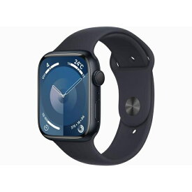 【未使用】Apple Apple Watch Series9 45mm GPS ミッドナイトアルミニウムケース/ミッドナイトスポーツバンド(S/M) MR993J/A【立川フロム中武】保証期間3ヶ月