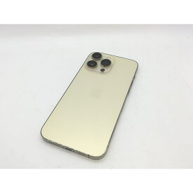 【中古】Apple au 【SIMフリー】 iPhone 14 Pro Max 128GB ゴールド MQ983J/A【立川フロム中武】保証期間1ヶ月【ランクB】