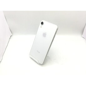 【中古】Apple au 【SIMロック解除済み】 iPhone XR 64GB ホワイト MT032J/A【立川フロム中武】保証期間1ヶ月【ランクA】