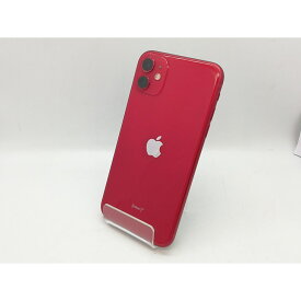 【中古】Apple SoftBank 【SIMロック解除済み】 iPhone 11 64GB (PRODUCT)RED MWLV2J/A【立川フロム中武】保証期間1ヶ月【ランクC】