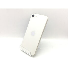 【中古】Apple au 【SIMフリー】 iPhone SE（第3世代） 128GB スターライト MMYG3J/A【立川フロム中武】保証期間1ヶ月【ランクB】