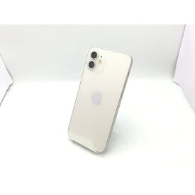 【中古】Apple au 【SIMロック解除済み】 iPhone 12 128GB ホワイト MGHV3J/A【立川フロム中武】保証期間1ヶ月【ランクB】