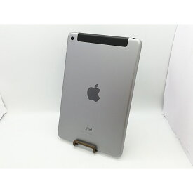 【中古】Apple au 【SIMロック解除済み】 iPad mini4 Cellular 16GB スペースグレイ MK6Y2J/A【立川フロム中武】保証期間1ヶ月【ランクB】