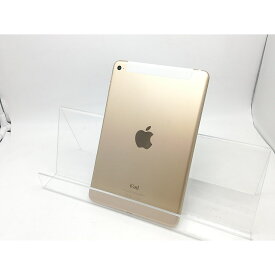 【中古】Apple docomo 【SIMロック解除済み】 iPad mini4 Cellular 64GB ゴールド MK752J/A【立川フロム中武】保証期間1ヶ月【ランクB】