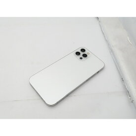 【中古】Apple au 【SIMロック解除済み】 iPhone 12 Pro 128GB シルバー MGM63J/A【新宿東口】保証期間1ヶ月【ランクB】