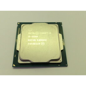 【中古】Intel Core i5-9500 (3GHz/TB:4.4GHz/SRF4B/U0) bulk LGA1151/6C/6T/L3 9M/UHD630/TDP65W【新宿東口】保証期間1週間