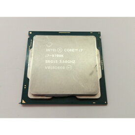 【中古】Intel Core i7-9700K (3.6GHz/TB:4.9GHz/SRG15/R0) bulk LGA1151/8C/8T/L3 12M/UHD630/TDP95W【新宿東口】保証期間1週間