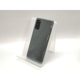 【中古】SAMSUNG au 【SIMロック解除済み】 Galaxy S20 5G コスミック グレー 12GB 128GB SCG01【東池袋1丁目】保証期間1ヶ月【ランクC】