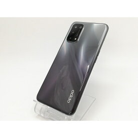 【中古】Oppo au 【SIMロック解除済み】 OPPO A54 5G シルバーブラック 4GB 64GB OPG02【ECセンター】保証期間1ヶ月【ランクB】