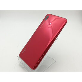 【中古】Huawei 国内版 【SIMフリー】 nova lite 3 コーラルレッド 3GB 32GB POT-LX2J【ECセンター】保証期間1ヶ月【ランクA】