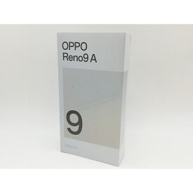 【未使用】Oppo ymobile 【SIMフリー】 OPPO Reno9 A ムーンホワイト 8GB 128GB A301OP【ECセンター】保証期間3ヶ月