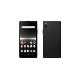 【未使用】SONY docomo 【SIMフリー】 Xperia Ace III ブラック 4GB 64GB SO-53C【ECセンター】保証期間3ヶ月