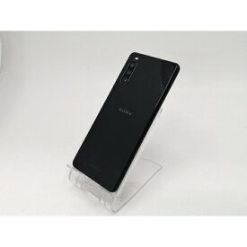 【中古】SONY 楽天モバイル 【SIMフリー】 Xperia 10 III Lite ブラック 6GB 64GB XQ-BT44【ECセンター】保証期間1ヶ月【ランクB】