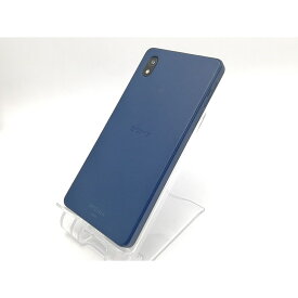 【中古】SONY UQmobile 【SIMフリー】 Xperia Ace III ブルー 4GB 64GB SOG08【ECセンター】保証期間1ヶ月【ランクB】
