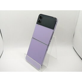 【中古】SAMSUNG au 【SIMフリー】 Galaxy Z Flip4 8GB 128GB SCG17 ボラパープル【ECセンター】保証期間1ヶ月【ランクA】