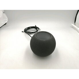 【中古】Apple HomePod mini スペースグレイ MY5G2J/A【ECセンター】保証期間1週間