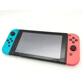 【中古】Nintendo Switch 本体 Joy-Con(L) ネオンブルー/(R) ネオンレッド HAD-S-KABAA 【2019年8月】【ECセンター】保証期間1ヶ月【ランクB】
