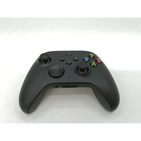 【中古】Microsoft Xbox ワイヤレス コントローラー QAT-00006 [カーボン ブラック]【ECセンター】保証期間1週間【ランクA】