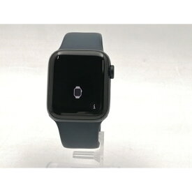 【中古】Apple Apple Watch SE2 40mm GPS ミッドナイトアルミニウムケース/ミッドナイトスポーツバンド(S/M) MR9X3J/A【ECセンター】保証期間1ヶ月【ランクB】