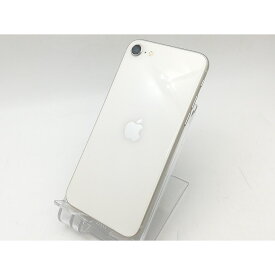 【中古】Apple iPhone SE（第3世代） 64GB スターライト （国内版SIMロックフリー） MMYD3J/A【ECセンター】保証期間1ヶ月【ランクB】