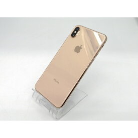 【中古】Apple iPhone XS Max 256GB ゴールド （国内版SIMロックフリー） MT6W2J/A【ECセンター】保証期間1ヶ月【ランクC】