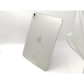 【中古】Apple 【Wi-Fi】 11インチ iPad Pro（M4/2024） 256GB シルバー 標準ガラス MVV93J/A【ECセンター】保証期間1ヶ月【ランクB】
