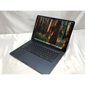 【中古】Apple MacBook Air 15インチ CTO (M3,2024) ミッドナイト M3(CPU:8C/GPU:10C)/24G/1T【ECセンター】保証期間1ヶ月【ランクB】