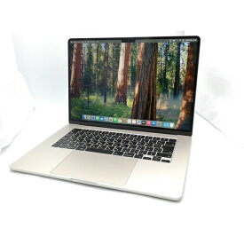 【中古】Apple MacBook Air 15インチ M3(CPU:8C/GPU:10C) 16GB/256GB スターライト MC9F4J/A (15インチ, M3, 2024)【ECセンター】保証期間1ヶ月【ランクA】