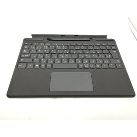 【中古】Microsoft スリムペン2付き Surface Pro Signature キーボード 日本語 8X6-00019 (Pro8/X用) ブラック【ECセンター】保証期間1週間