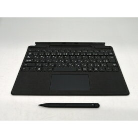 【中古】Microsoft スリムペン2付き Surface Pro Signature キーボード 日本語 8X6-00019 (Pro8/X用) ブラック【ECセンター】保証期間1週間