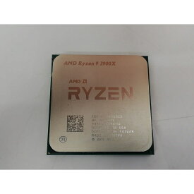 【中古】AMD Ryzen 9 3900X (3.8GHz/TC:4.6GHz) bulk AM4/12C/24T/L3 64MB/TDP105W【ECセンター】保証期間1週間