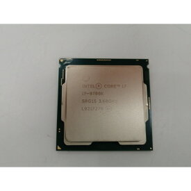 【中古】Intel Core i7-9700K (3.6GHz/TB:4.9GHz/SRG15/R0) BOX LGA1151/8C/8T/L3 12M/UHD630/TDP95W【ECセンター】保証期間1週間