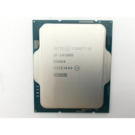 【中古】Intel Core i9-14900K(3.2GHz) Box LGA1700/24C(P:8C/E:16C)/32T/L3 36M/UHD770/PBP125W【ECセンター】保証期間1週間