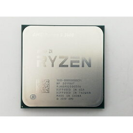 【中古】AMD Ryzen 5 3600 (3.6GHz/TC:4.2GHz) BOX AM4/6C/12T/L3 32MB/TDP65W【ECセンター】保証期間1週間