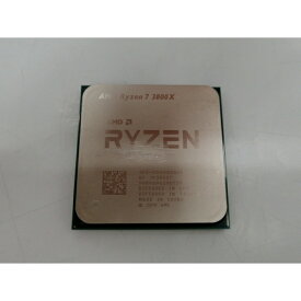 【中古】AMD Ryzen 7 3800X (3.9GHz/TC:4.5GHz) BOX AM4/8C/16T/L3 32MB/TDP105W【ECセンター】保証期間1週間