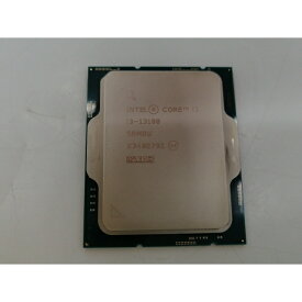 【中古】Intel Core i3-13100(3.4GHz) Box LGA1700/4C(P:4C/E:0C)/8T/L3 12M/UHD 730/PBP60W【ECセンター】保証期間1週間