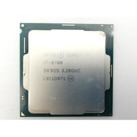 【中古】Intel Core i7-8700 (3.2GHz/TB:4.6GHz) bulk LGA1151/6C/12T/L3 12M/UHD630/TDP65W【ECセンター】保証期間1週間