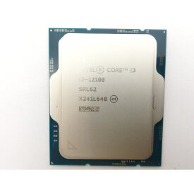 【中古】Intel Core i3-12100(3.3GHz) Bulk LGA1700/4C(P:4C/E:0C)/8T/L3 12M/UHD730/PBP60W【ECセンター】保証期間1週間