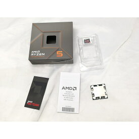 【中古】AMD Ryzen 5 7600X (4.7GHz/TC:5.3GHz) BOX AM5/6C/12T/L3 32MB/TDP105W【ECセンター】保証期間1週間