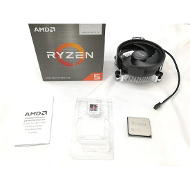 【中古】AMD Ryzen 5 5600G (3.9GHz/TC:4.4GHz) BOX AM4/6C/12T/L3 16MB/Radeon Vega 7/TDP65W【ECセンター】保証期間1週間