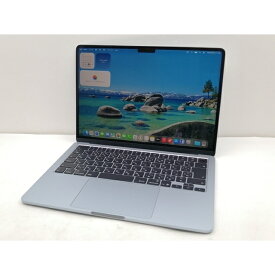 【中古】Apple MacBook Air 13インチ (M4,2025) M4(CPU:10C/GPU:8C) 16GB/256GB スカイブルー MC6T4J/A【仙台イービーンズ】保証期間1ヶ月【ランクA】