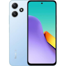 【未使用】Xiaomi au 【SIMフリー】 Redmi 12 5G 4GB 128GB スカイブルー XIG03【鹿児島中町】保証期間3ヶ月